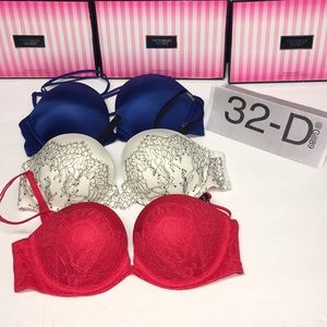 NEW❤️3 VICTORIA SECRET VERY SEXY MULTIWAY BRA 32D